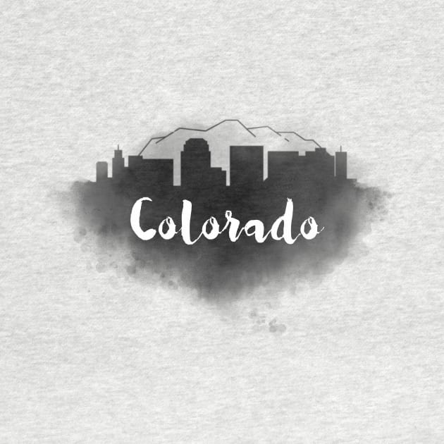 Colorado watercolor by kursatunsal